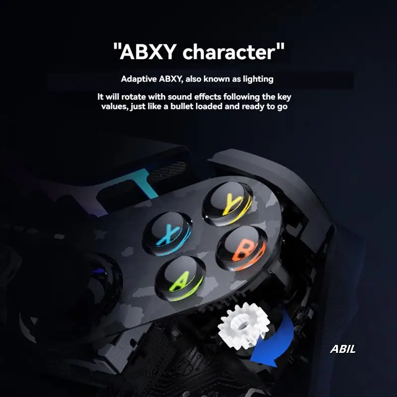 TMR Joystick Tarantula Pro, NFC Enabled Wireless Controller With 6-Axis Gyro & 9 Programmable Buttons For PC Gaming
TMR Joystick Tarantula Pro, NFC Enabled Wireless Controller With 6-Axis Gyro & 9 Programmable Buttons For PC Gaming