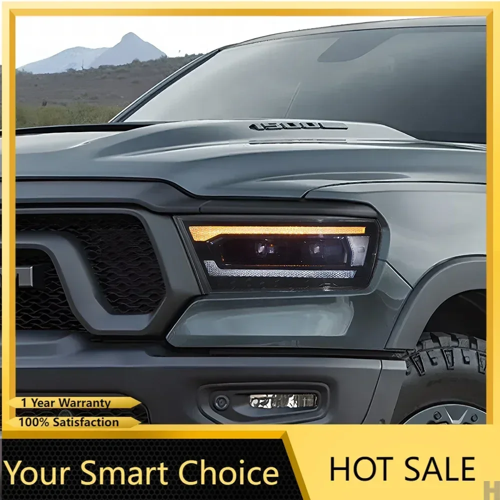 Модернизированные автомобильные передние фонари для Dodge 2019-2023 RAM 1500-200, автоматические светодиодные фары в сборе, аксессуары в стиле двойных линз проектора
Модернизированные автомобильные передние фонари для Dodge 2019-2023 RAM 1500-200, автоматические светодиодные фары в сборе, аксессуары в стиле двойных линз проектора