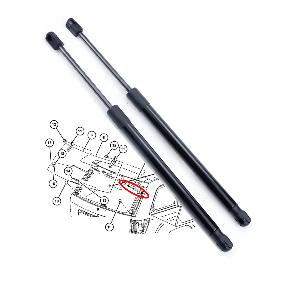 2pcs Gas Spring of Car Boot For JEEP GRAND CHEROKEE III WH WK 68025357AA Rear Lift Tailgate Strut Support Rod Auto Accessories
2pcs Gas Spring of Car Boot For JEEP GRAND CHEROKEE III WH WK 68025357AA Rear Lift Tailgate Strut Support Rod Auto Accessories