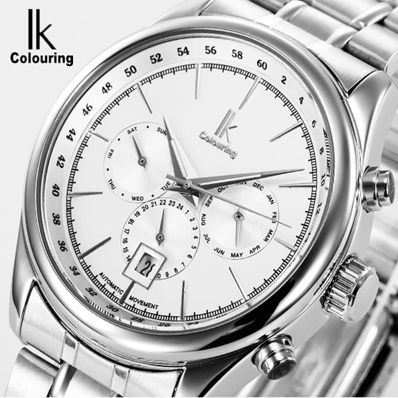 IKcolouring 2022 Top Brand Men's Automatic Mechanical Watch Business Casual Clock Wrist Watches Reloj Hombre
IKcolouring 2022 Top Brand Men's Automatic Mechanical Watch Business Casual Clock Wrist Watches Reloj Hombre