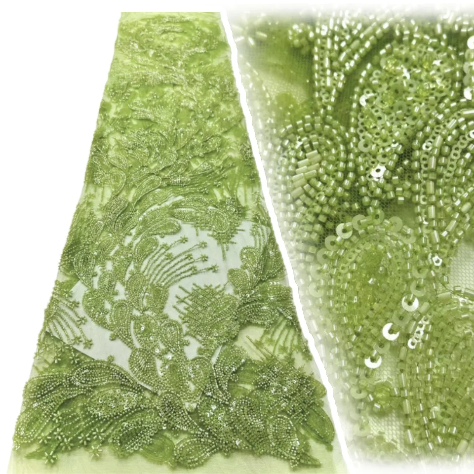 Свадебная сетчатая кружевная роскошная высококачественная кружевная ткань ручной работы с блестками и бисером, нигерийская ткань с блестками и блестками для свадебного платья TP1213
Свадебная сетчатая кружевная роскошная высококачественная кружевная ткань ручной работы с блестками и бисером, нигерийская ткань с блестками и блестками для свадебного платья TP1213
