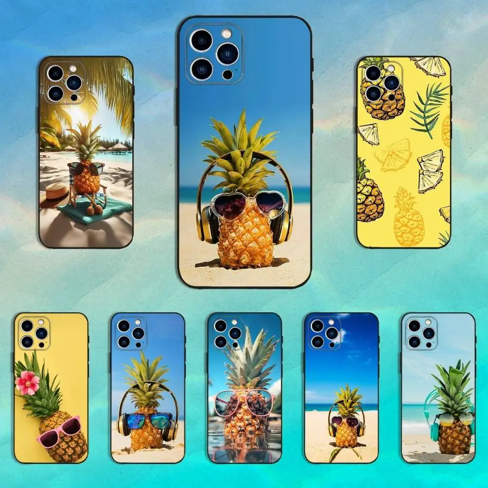 Fruit Art Cute Pineapple Phone Case For iPhone 16,15,14,13,12,11 Plus,Pro Max,XS,X,XR,SE,Mini,8,7,Soft Silicone Black Cover
Fruit Art Cute Pineapple Phone Case For iPhone 16,15,14,13,12,11 Plus,Pro Max,XS,X,XR,SE,Mini,8,7,Soft Silicone Black Cover