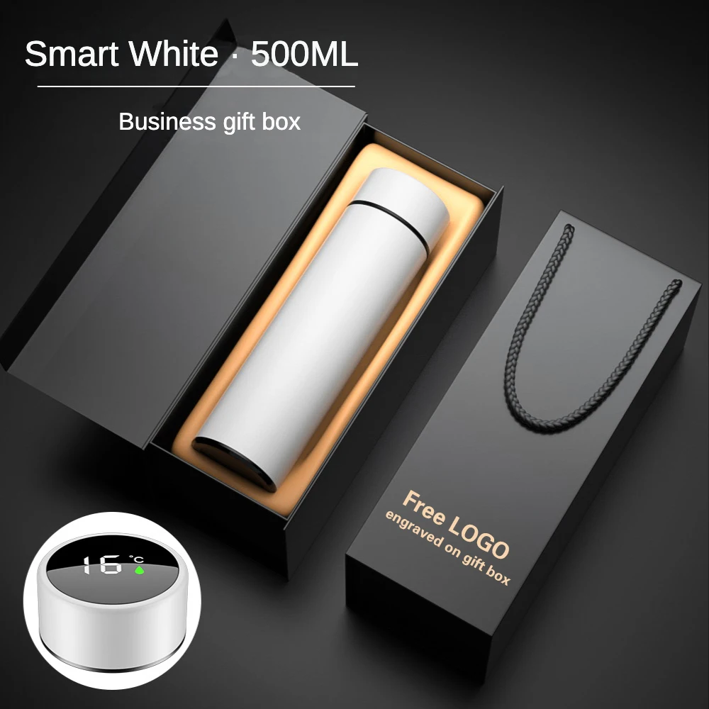 Personalized customized gifts Stainless Steel Thermos Cup Temperature Display Business Gift Vacuum Flasks Thermos Water Bottle
Personalized customized gifts Stainless Steel Thermos Cup Temperature Display Business Gift Vacuum Flasks Thermos Water Bottle