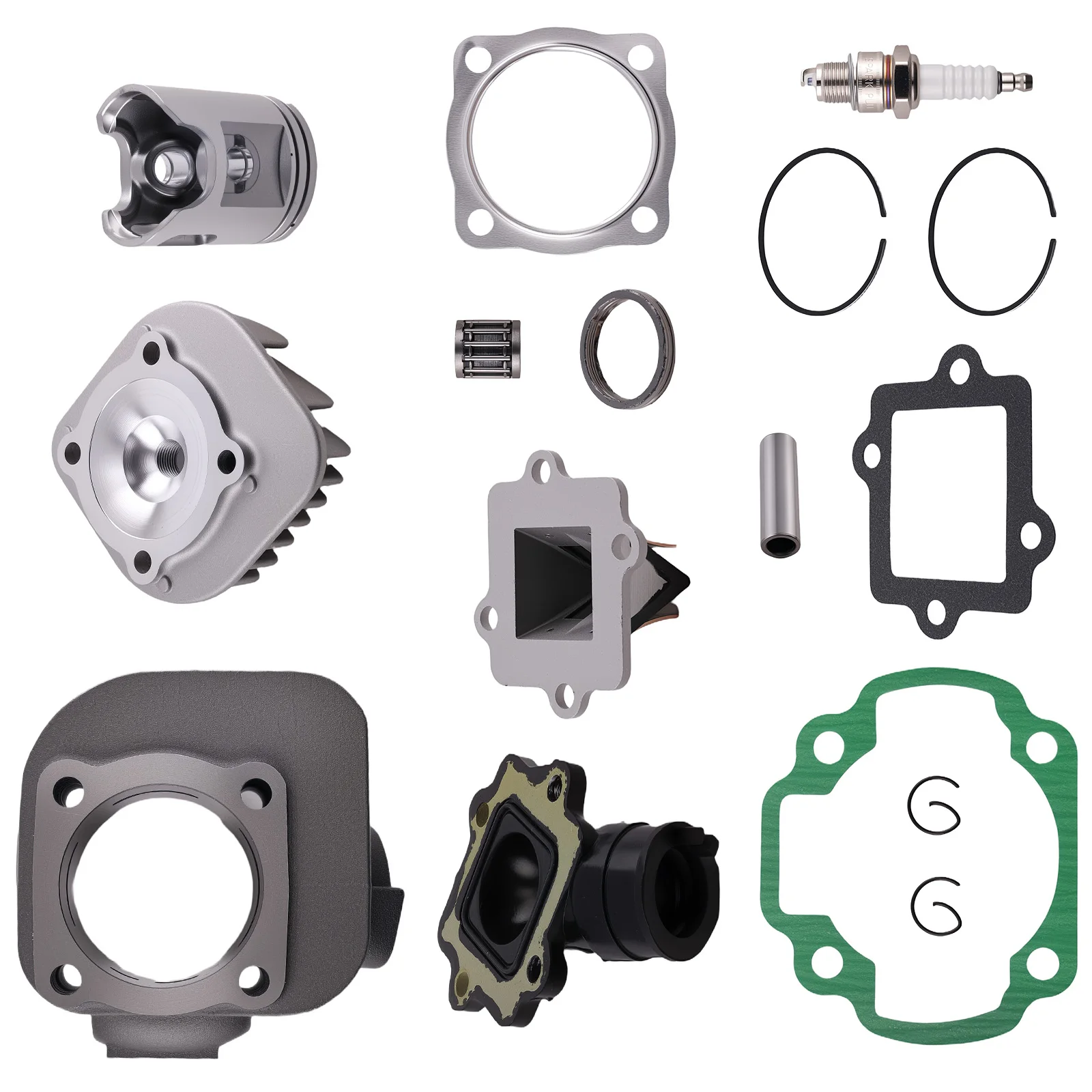 Top End Rebuild Kit for Polaris 100cc ATV Cylinder Piston Assembly 2-Stroke
Top End Rebuild Kit for Polaris 100cc ATV Cylinder Piston Assembly 2-Stroke