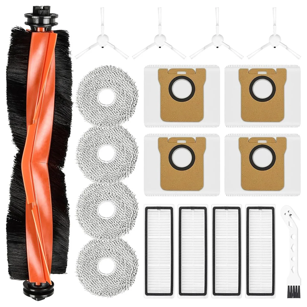 A35T-For Xiaomi Robot Vacuum X20+ Robot Vacuum Cleaner Main Side Brush Hepa Filter Mop Cloth Dust Bags Replacement Parts
A35T-For Xiaomi Robot Vacuum X20+ Robot Vacuum Cleaner Main Side Brush Hepa Filter Mop Cloth Dust Bags Replacement Parts