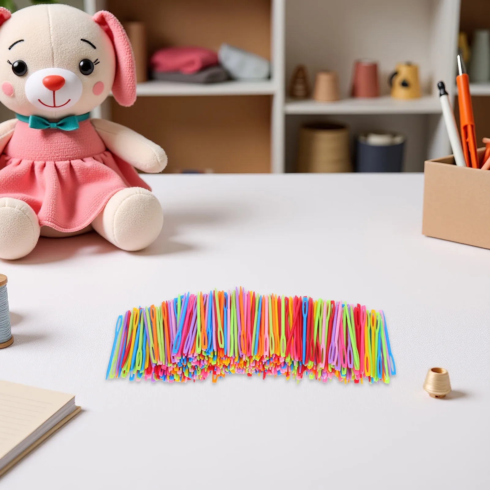 2000Pcs Large Eye Sewing Needles Colorful Plastic Thick Yarn Needles for Darning Tapestry Hand Sewing Large Yarn Needle
2000Pcs Large Eye Sewing Needles Colorful Plastic Thick Yarn Needles for Darning Tapestry Hand Sewing Large Yarn Needle