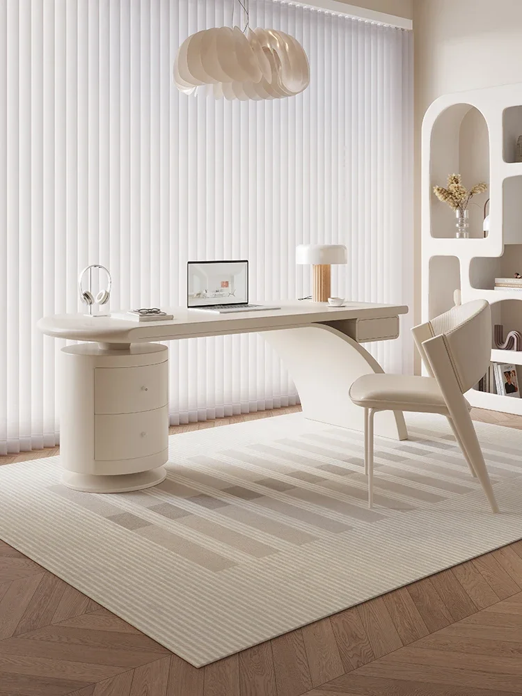 Modern Simple Design Sense Home Bedroom French Shaped Light Luxury Solid Wood Computer
Modern Simple Design Sense Home Bedroom French Shaped Light Luxury Solid Wood Computer