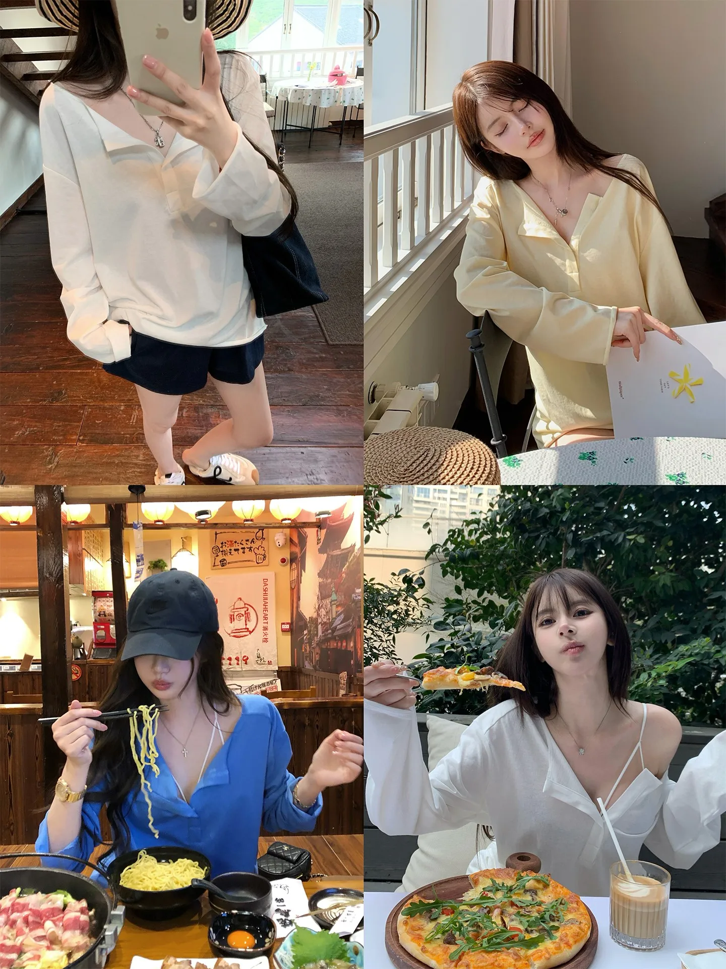 Loose Long Sleeve T-Shirt Women's Button up Henry Collar Lazy Relaxing Password Mennova Casual Fashion Spring Season
Loose Long Sleeve T-Shirt Women's Button up Henry Collar Lazy Relaxing Password Mennova Casual Fashion Spring Season