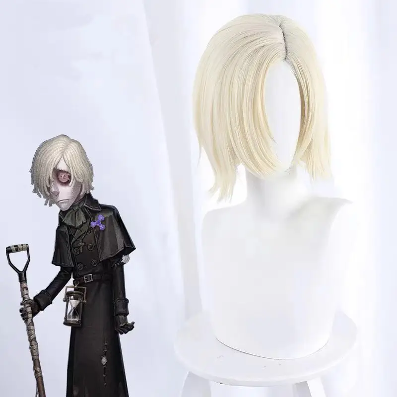Identity V Andrew Kreiss Cosplay Wig Pale Blonde Middle Part Short Hair Wig Free Wig Cap Included For Game Halloween Cosplay
Identity V Andrew Kreiss Cosplay Wig Pale Blonde Middle Part Short Hair Wig Free Wig Cap Included For Game Halloween Cosplay