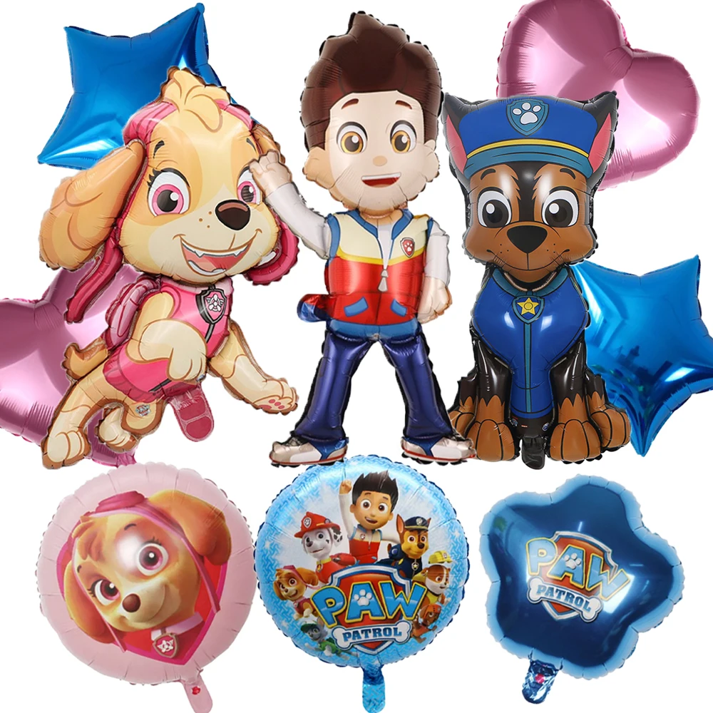 Anime PAW Patrol Theme Kids Birthday Party Decoration Supplies Number Balloon Childen Gifts Cartoon Puppy Humanoid Balloons
Anime PAW Patrol Theme Kids Birthday Party Decoration Supplies Number Balloon Childen Gifts Cartoon Puppy Humanoid Balloons
