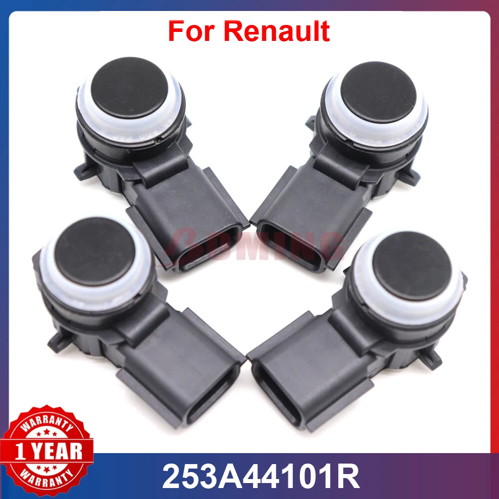 4Pcs/lot 253A4-4101R Car Parking Distance Control Sensor PDC Sensor For Renault 253A44101R 253A4 4101R Black
4Pcs/lot 253A4-4101R Car Parking Distance Control Sensor PDC Sensor For Renault 253A44101R 253A4 4101R Black