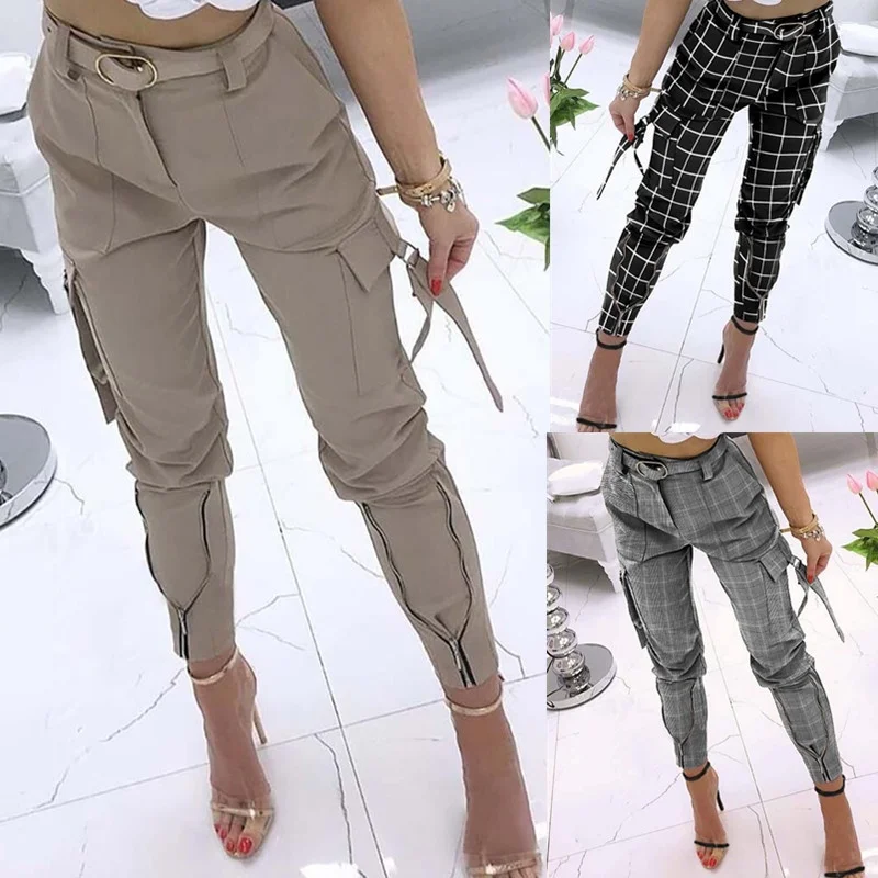 2024 Streetwear Women's Casual Pants Color Slim Pocket Long Trousers Asymmetric Workwear Natural Waist Spring Season
2024 Streetwear Women's Casual Pants Color Slim Pocket Long Trousers Asymmetric Workwear Natural Waist Spring Season