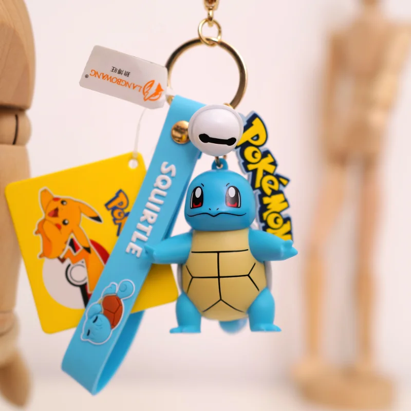 Genuine Pokemon Toy Figures Keychain Pikachu Charmander Bulbasaur Squirtle Psyduck Jigglypuff Keychain Mini Key Accessories Gift
Genuine Pokemon Toy Figures Keychain Pikachu Charmander Bulbasaur Squirtle Psyduck Jigglypuff Keychain Mini Key Accessories Gift