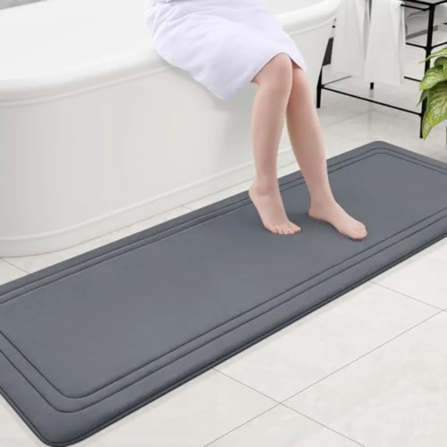 Memory Foam Bath Mat Rug 70x24 Ultra Soft Non-Slip and Absorbent Bathroom Rugs Machine Wash Dry Comfortable Bath Carpet for Bat
Memory Foam Bath Mat Rug 70x24 Ultra Soft Non-Slip and Absorbent Bathroom Rugs Machine Wash Dry Comfortable Bath Carpet for Bat