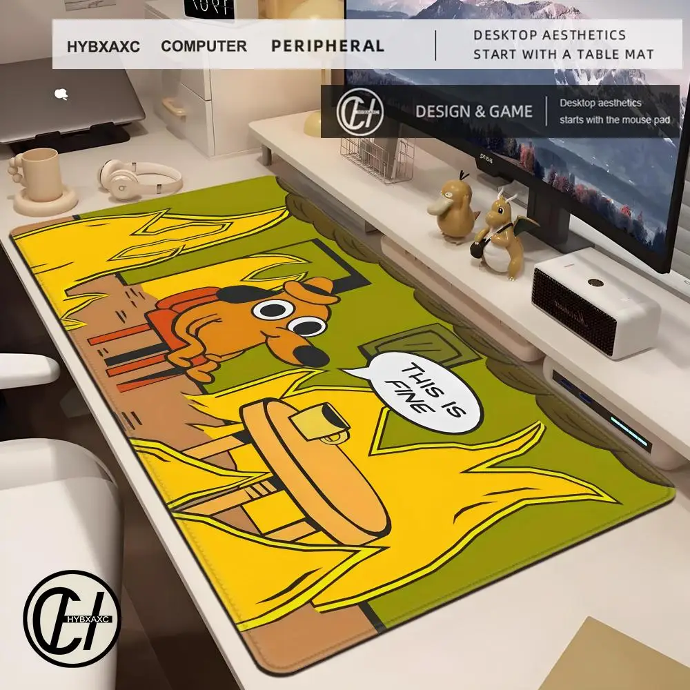 Коврик для мыши «This Is Fine» для собаки, большой противоскользящий коврик для мыши, коврик с прошитыми краями, такса, стол для собаки, ноутбук, игры Клавиатура XXL
Коврик для мыши «This Is Fine» для собаки, большой противоскользящий коврик для мыши, коврик с прошитыми краями, такса, стол для собаки, ноутбук, игры Клавиатура XXL