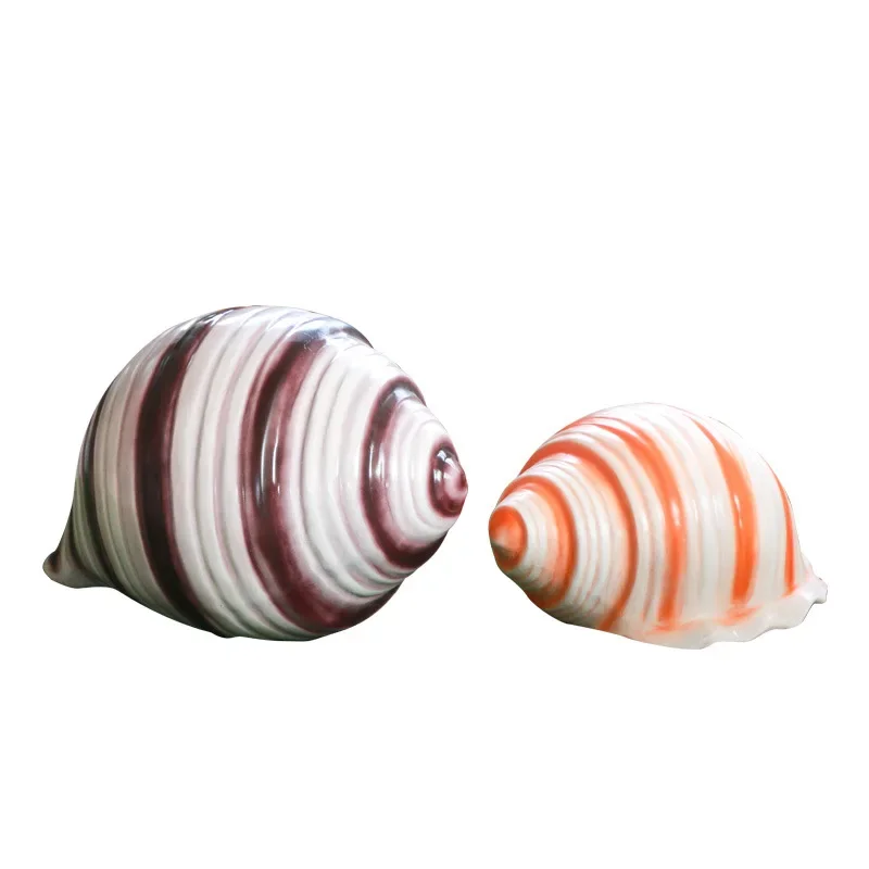 Outdoor fiberglass marine-themed ornaments, conch sea turtle coral shell sculptures, garden landscape decorations
Outdoor fiberglass marine-themed ornaments, conch sea turtle coral shell sculptures, garden landscape decorations