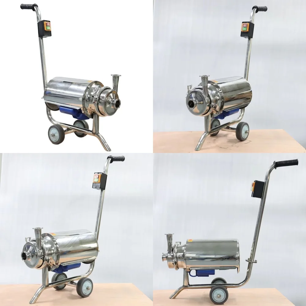 1HP 110V 60Hz Single Phase Stainless Steel SS304 Sanitary Centrifugal Beer Pump for Home Brewing Equipment for Food Grade
1HP 110V 60Hz Single Phase Stainless Steel SS304 Sanitary Centrifugal Beer Pump for Home Brewing Equipment for Food Grade