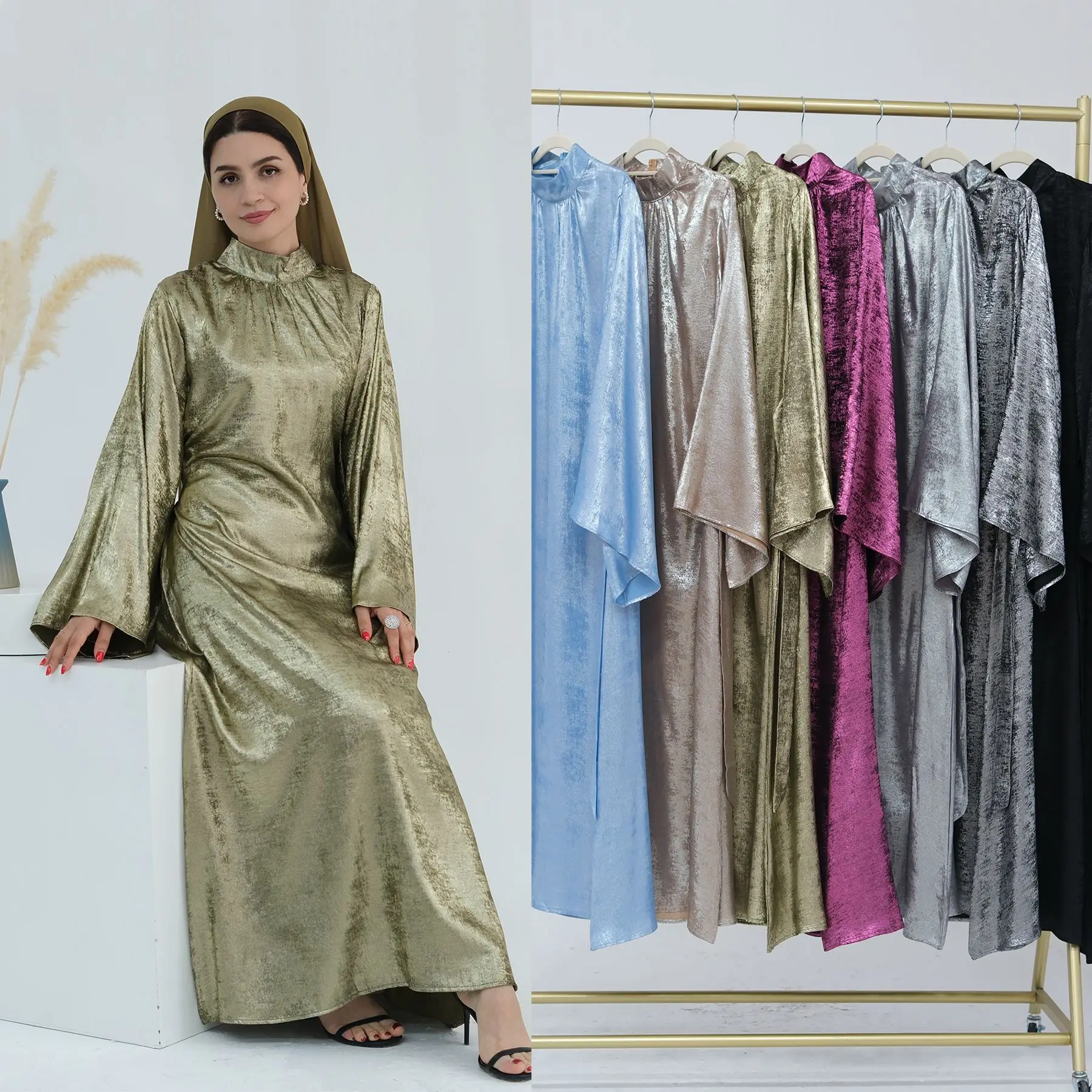 Eid Abaya Women Party Dress Muslim Kaftan Jalabiya Dubai Flare Sleeve Vestidos Ramadan Morocco 2026 Long Robe Abayas Caftan
Eid Abaya Women Party Dress Muslim Kaftan Jalabiya Dubai Flare Sleeve Vestidos Ramadan Morocco 2026 Long Robe Abayas Caftan
