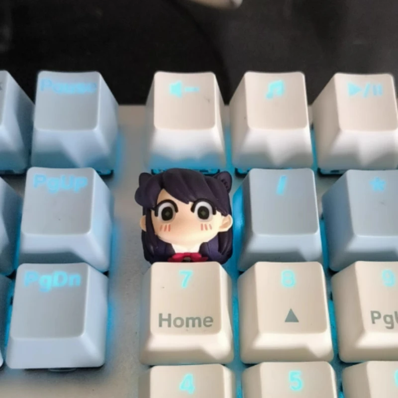 Новый Shouko Komi японский аниме Artisan Keycap оригинальные полимерные колпачки для клавиш на заказ милые игровые колпачки с героями мультфильмов для механической клавиатуры
Новый Shouko Komi японский аниме Artisan Keycap оригинальные полимерные колпачки для клавиш на заказ милые игровые колпачки с героями мультфильмов для механической клавиатуры