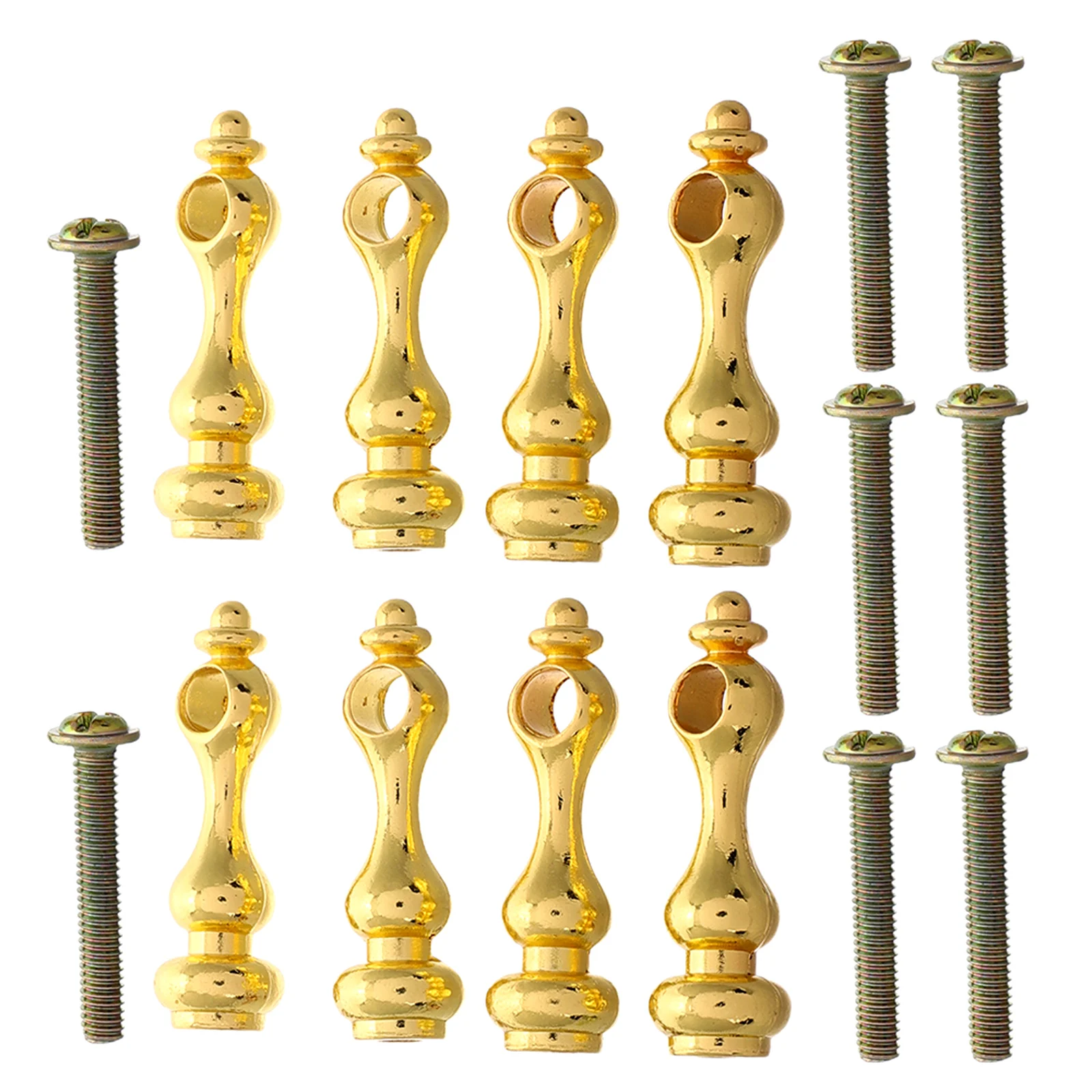 8 Pcs Fence Accessories Furniture Spindles Baluster Craft Parts Cabinet Railing Post End Guide Cap Iron Decorative Golden
8 Pcs Fence Accessories Furniture Spindles Baluster Craft Parts Cabinet Railing Post End Guide Cap Iron Decorative Golden