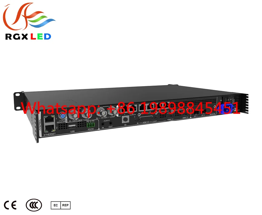Novastar VX600-Pro Original All-in-One LED Video Processor 3.9M Pixels 4K@60Hz 6×GigE 6-Layer Controller for Stage Rental
Novastar VX600-Pro Original All-in-One LED Video Processor 3.9M Pixels 4K@60Hz 6×GigE 6-Layer Controller for Stage Rental