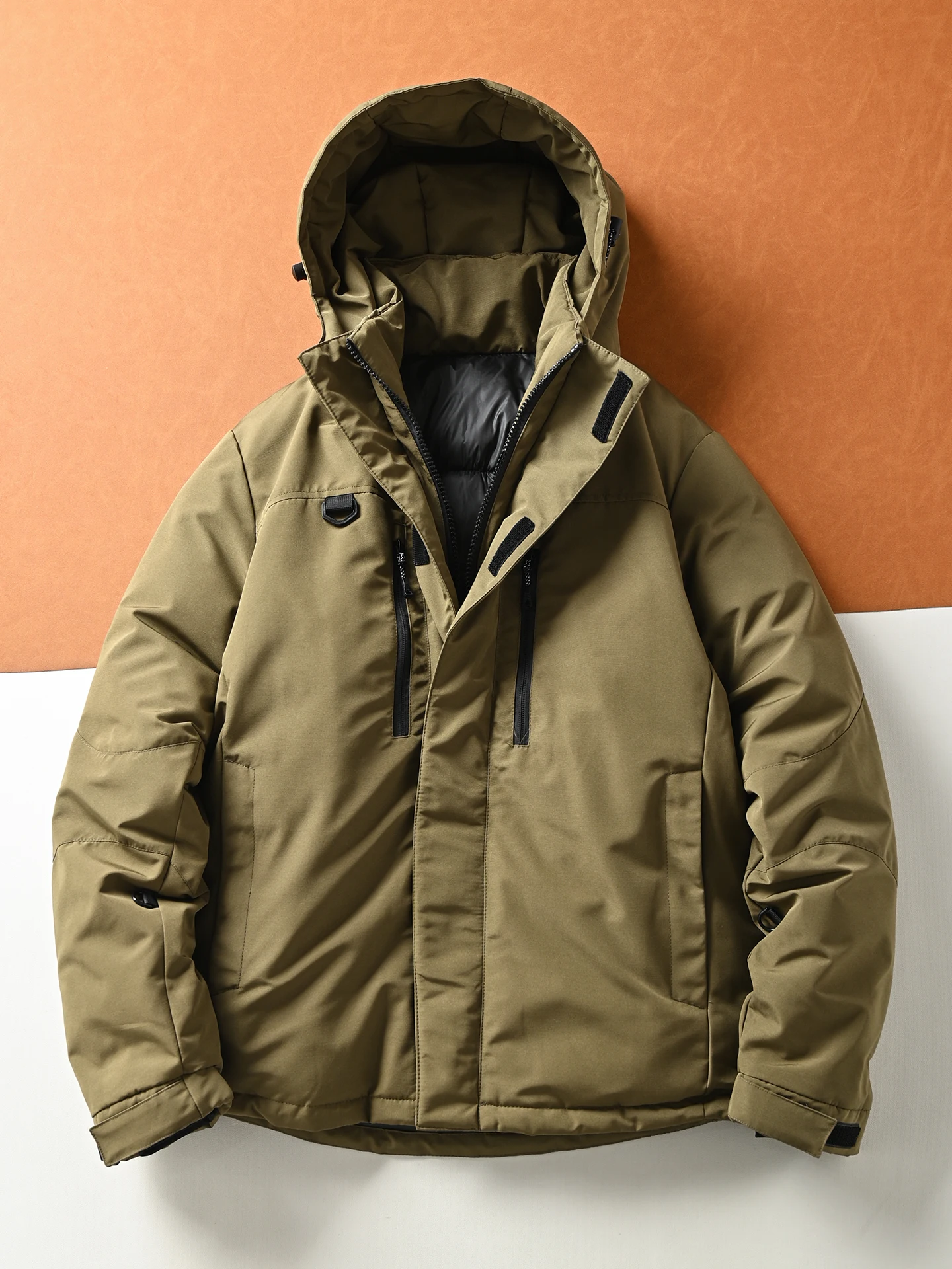 Thiened Winter Jaet, мужское уличное ветрозащитное водонепроницаемое теплое хлопковое стеганое пальто, модная городская молодежная повседневная одежда
Thiened Winter Jaet, мужское уличное ветрозащитное водонепроницаемое теплое хлопковое стеганое пальто, модная городская молодежная повседневная одежда