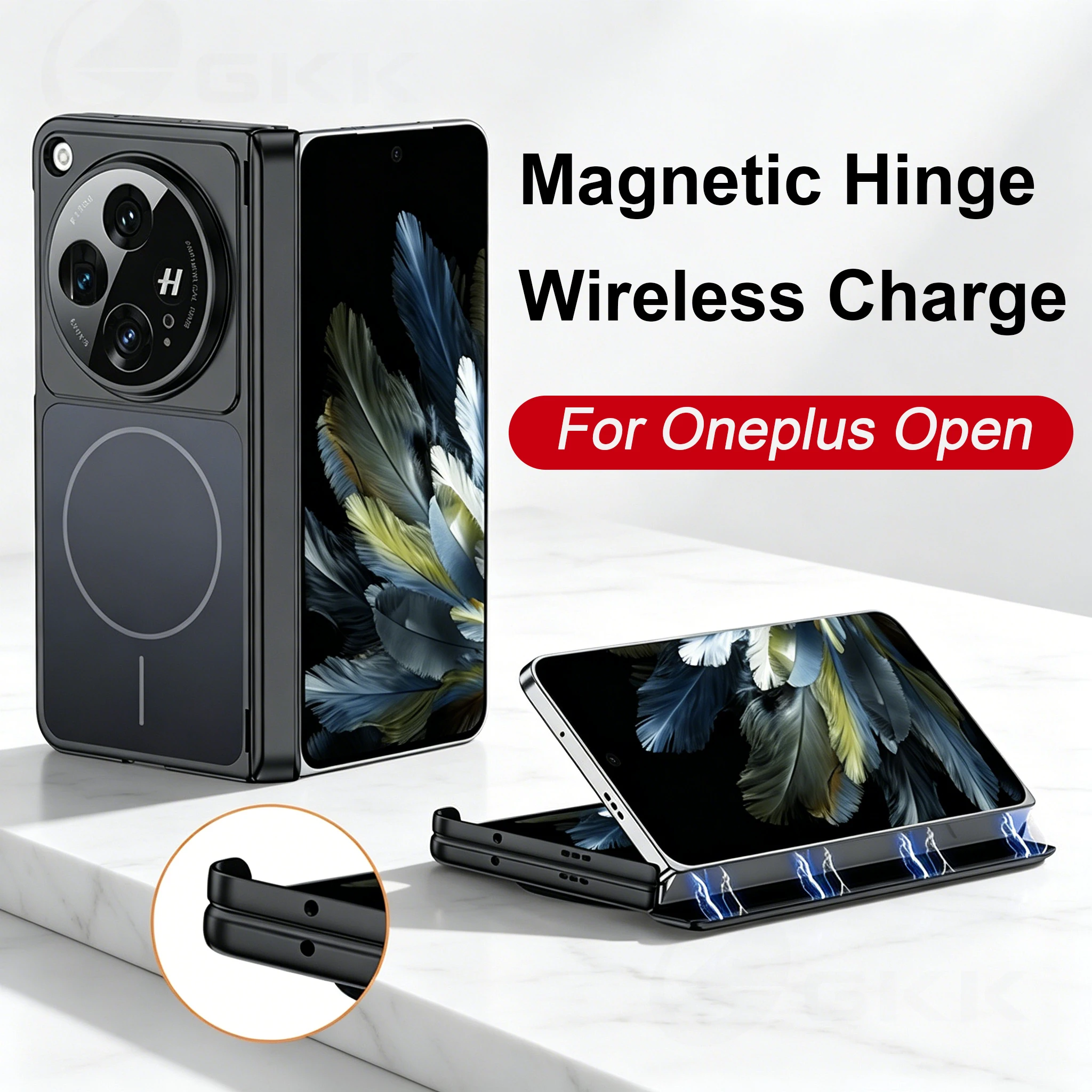 Magnetic Phone Hinge Case For Oneplus Open Only Back Magnetic Wireless Charge Plastic Matte Hard Cover For Oppo Find N3 Case
Magnetic Phone Hinge Case For Oneplus Open Only Back Magnetic Wireless Charge Plastic Matte Hard Cover For Oppo Find N3 Case