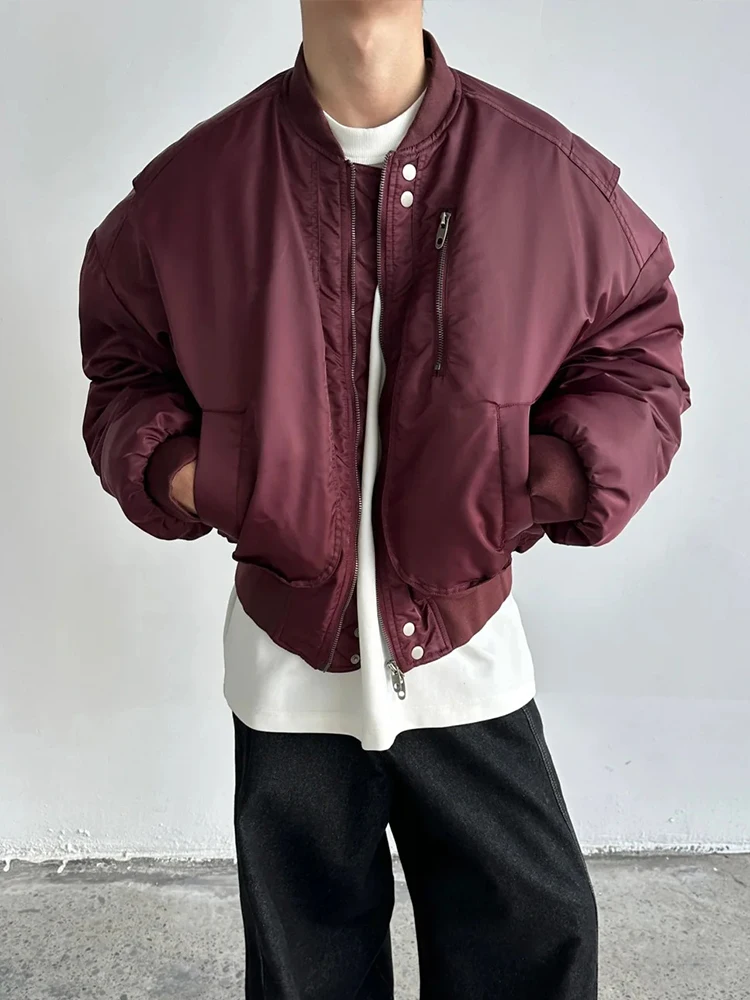 American Sle Deconstructed Boxy ape Baseball Cotton Jaet Men's Winter Bomber Pilot Jaet ort Wide Cotton Outerwear
American Sle Deconstructed Boxy ape Baseball Cotton Jaet Men's Winter Bomber Pilot Jaet ort Wide Cotton Outerwear