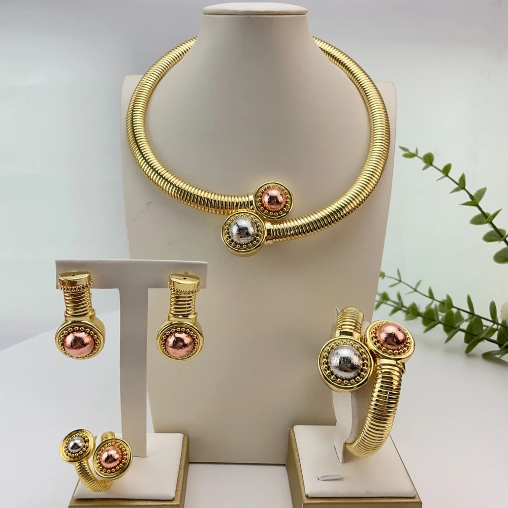 Yuminglai Brazilian Jewelry Sets Gold Plated Jewelry for Women Wedding Party FHK29197
Yuminglai Brazilian Jewelry Sets Gold Plated Jewelry for Women Wedding Party FHK29197