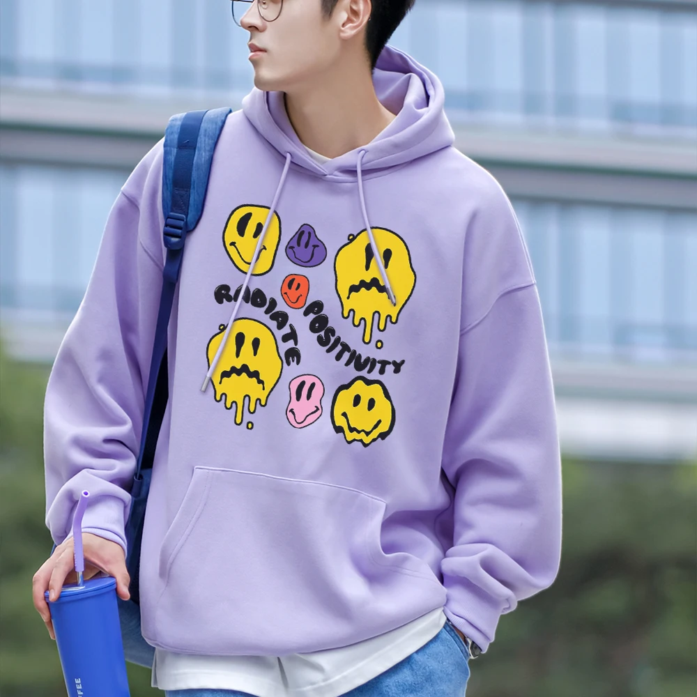 Radiate Positivity Cotton Prints Mens Hooded Trend Drop Shoulder Sportswear Trend Pocket Sweatshirt Soft Oversize Man Pullovers
Radiate Positivity Cotton Prints Mens Hooded Trend Drop Shoulder Sportswear Trend Pocket Sweatshirt Soft Oversize Man Pullovers