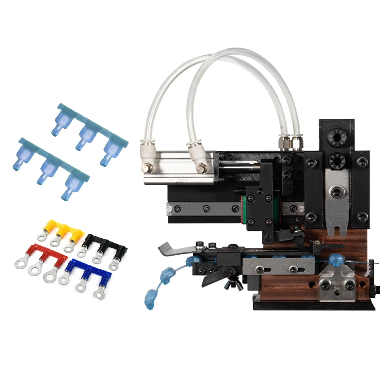 EW-09H011 OTP 30mm Stroke Pneumatic Vertical Crimping Applicator 0.02mm Precision Adjustment 2mm Range Crimp Applicator
EW-09H011 OTP 30mm Stroke Pneumatic Vertical Crimping Applicator 0.02mm Precision Adjustment 2mm Range Crimp Applicator