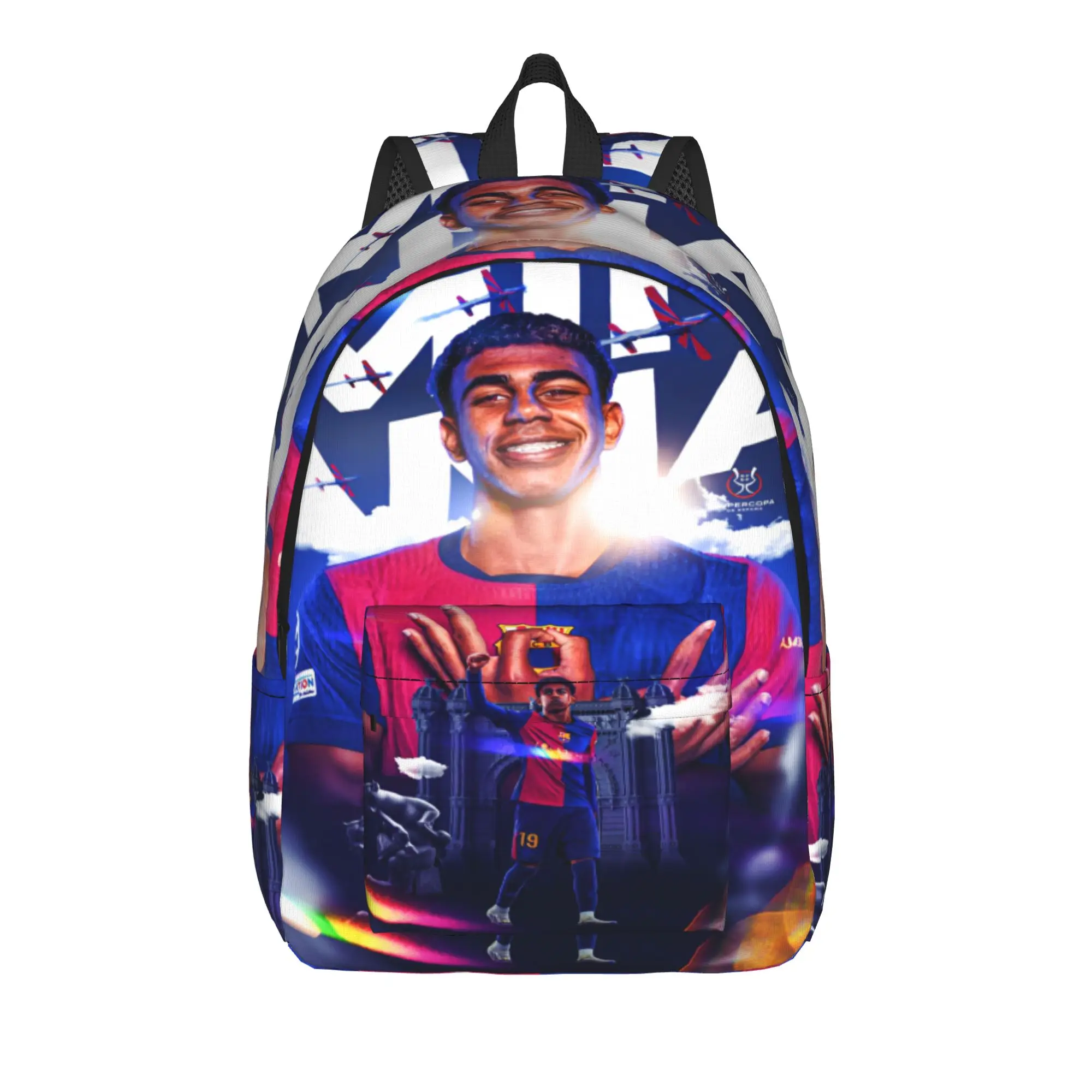 Lamine Y-Yamal Casual Backpack Outdoor High School Business Football Star Daypack for Men Women Laptop Canvas Bags
Lamine Y-Yamal Casual Backpack Outdoor High School Business Football Star Daypack for Men Women Laptop Canvas Bags