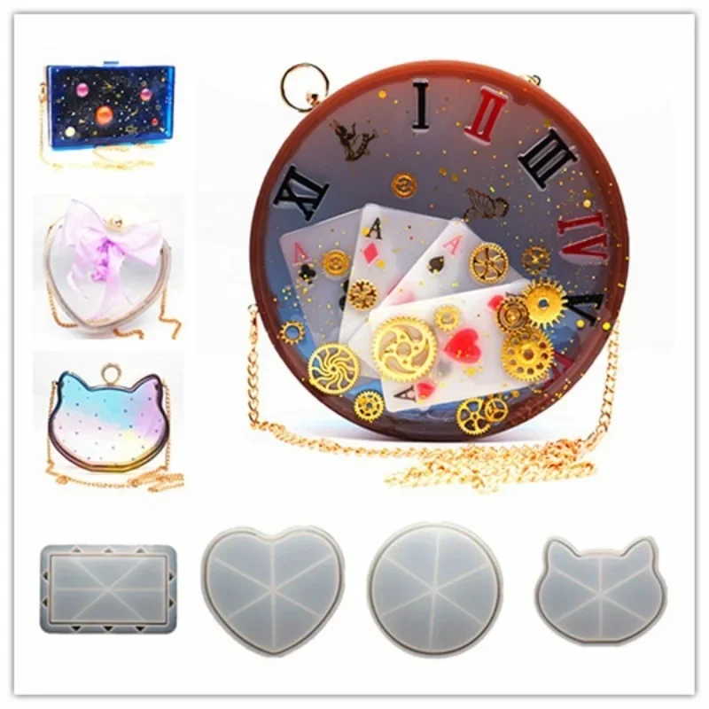 DIY Bag Making Crystal Drip Glue Mouth Gold Storage Rack Quicksand Bag Handmade Silicone Mold Girls Gifts
DIY Bag Making Crystal Drip Glue Mouth Gold Storage Rack Quicksand Bag Handmade Silicone Mold Girls Gifts