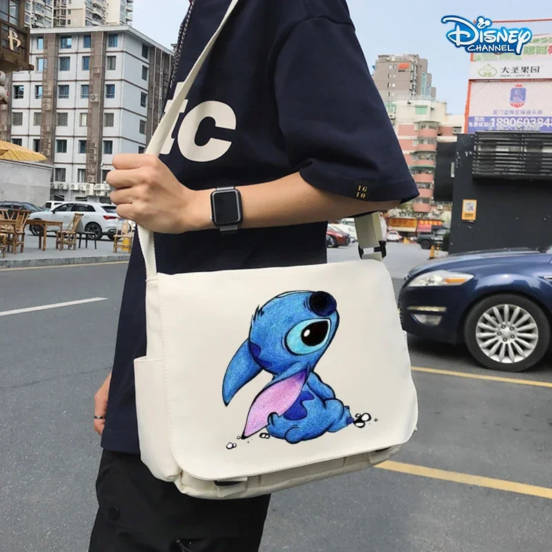 Disney Stitch Boy Girl Shoulder Bag Korean Edition Trendy Crossbody Bags High-capacity Storage Bag Anime Canvas Bag Handbag Gift
Disney Stitch Boy Girl Shoulder Bag Korean Edition Trendy Crossbody Bags High-capacity Storage Bag Anime Canvas Bag Handbag Gift