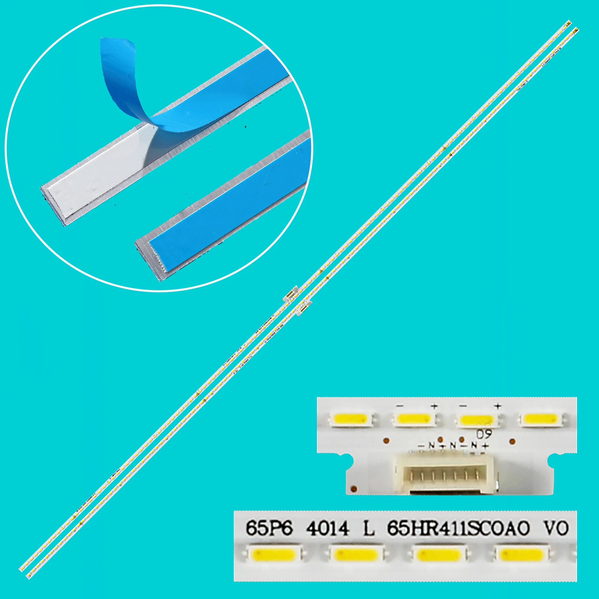 LED Backlight strips For 65P6US 65P6 65HR411SC0A0 V0 65HR411SCOB0 V0 65A860 4C-LB65C0-HR01L HR02L 65P6 4014 R
LED Backlight strips For 65P6US 65P6 65HR411SC0A0 V0 65HR411SCOB0 V0 65A860 4C-LB65C0-HR01L HR02L 65P6 4014 R