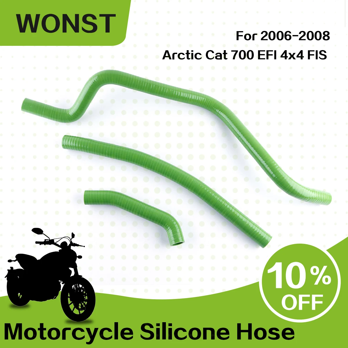 For 2006 2007 2008 Arctic Cat 700 EFI 4x4 FIS ATV Silicone Radiator Coolant Hose Pipe Kit
For 2006 2007 2008 Arctic Cat 700 EFI 4x4 FIS ATV Silicone Radiator Coolant Hose Pipe Kit