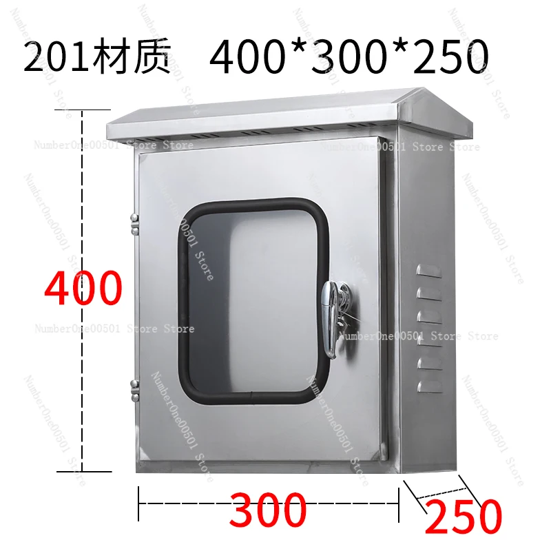 304 Stainless Steel Electrical Enclosure Weatherproof Double-Door Junction Box for Indoor Outdoor Monitoring Control Systems
304 Stainless Steel Electrical Enclosure Weatherproof Double-Door Junction Box for Indoor Outdoor Monitoring Control Systems