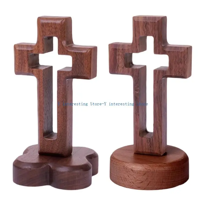 896A Hollow Crosses Walnut Wooden Sculpture with Base for Catholic Home Decors and Faith Religious Gift Giving
896A Hollow Crosses Walnut Wooden Sculpture with Base for Catholic Home Decors and Faith Religious Gift Giving