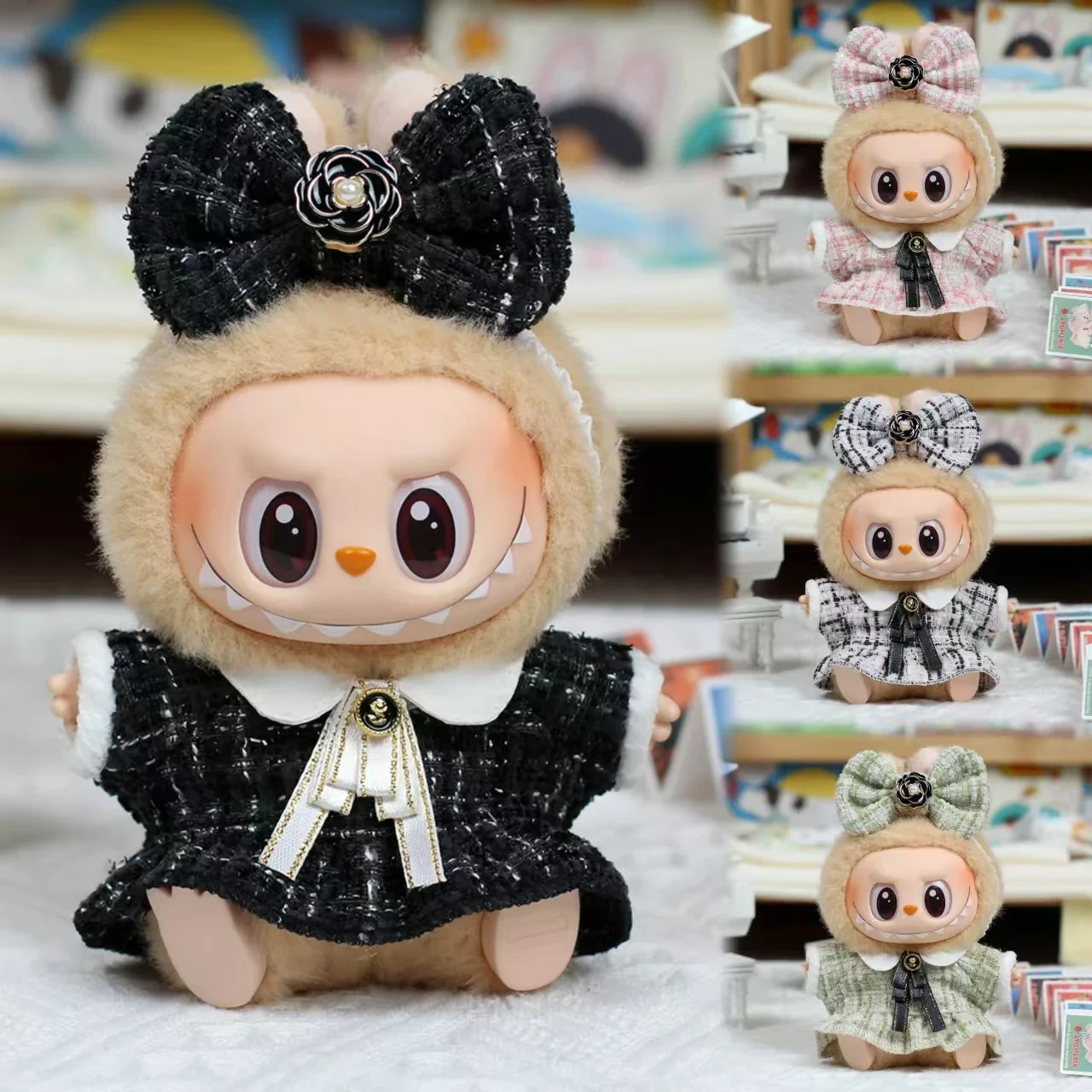 17cm Labubu Doll Clothes, The Monster Outfit Accessories, DIY Kids Gift, Sweet Princess High-Quality Dress & Cloak
17cm Labubu Doll Clothes, The Monster Outfit Accessories, DIY Kids Gift, Sweet Princess High-Quality Dress & Cloak