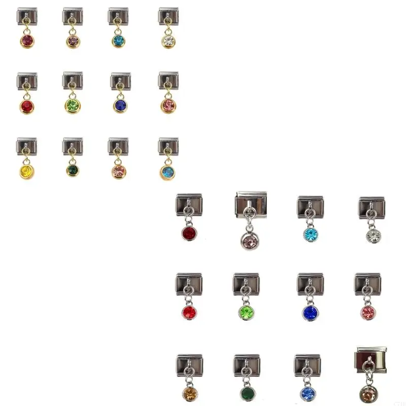 Set of 12 Beads Italian Charm Link Making Accessary Bracelet Making Supplies Bracelet Module Suitable for Bracelet
Set of 12 Beads Italian Charm Link Making Accessary Bracelet Making Supplies Bracelet Module Suitable for Bracelet