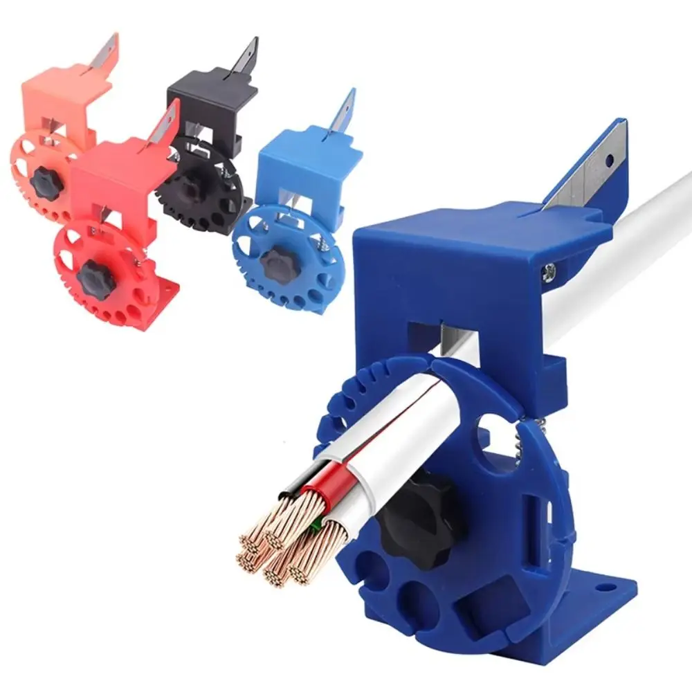 Durable Handheld Copper Wire Stripper Versatile Quick Cable Peeling Tool Plastic Adjustable Cable Cutter Electrician
Durable Handheld Copper Wire Stripper Versatile Quick Cable Peeling Tool Plastic Adjustable Cable Cutter Electrician