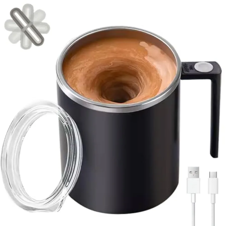 Self Stirring Mug, Self Stirring Coffee Mug, Suitable for Coffee, Milk, Cocoa and Other Beverages , 12 Ounces
Self Stirring Mug, Self Stirring Coffee Mug, Suitable for Coffee, Milk, Cocoa and Other Beverages , 12 Ounces