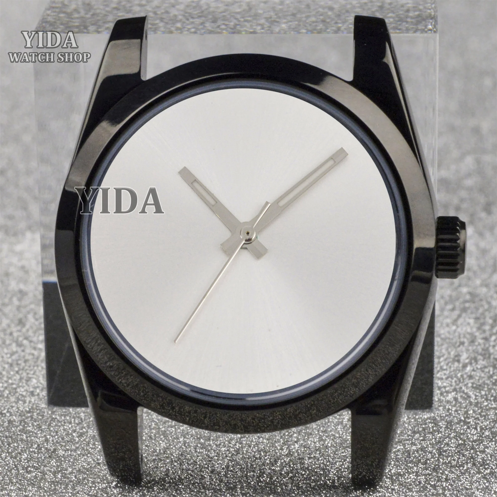 NH35 Plating Black Watch Case Dial for Datejust Green Luminous Needles Sapphire Glass Fit NH35 Mechanical Movement Accessories
NH35 Plating Black Watch Case Dial for Datejust Green Luminous Needles Sapphire Glass Fit NH35 Mechanical Movement Accessories