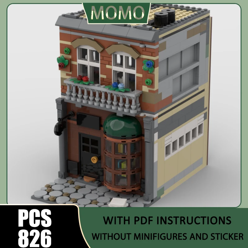 City Street View Model Moc Building Blocks Modular Book Shop Model Technology Bricks DIY Assembly Construstion Gifts Toys
City Street View Model Moc Building Blocks Modular Book Shop Model Technology Bricks DIY Assembly Construstion Gifts Toys