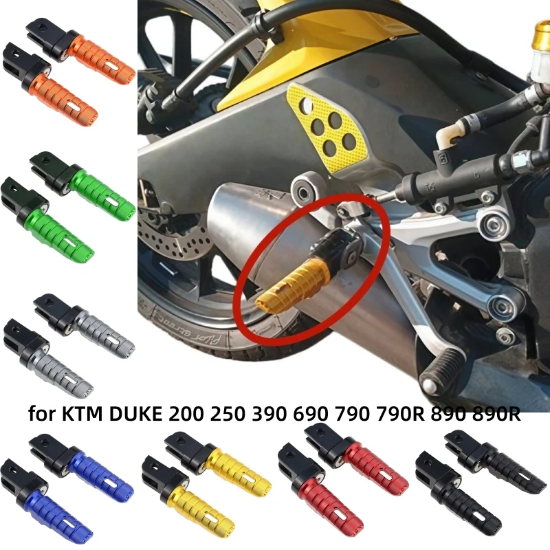 Motorcycle Front Footrest Foot Pegs Pedals CNC front foot pedal for KTM DUKE 200 250 390 690 790 790R 890 890R
Motorcycle Front Footrest Foot Pegs Pedals CNC front foot pedal for KTM DUKE 200 250 390 690 790 790R 890 890R