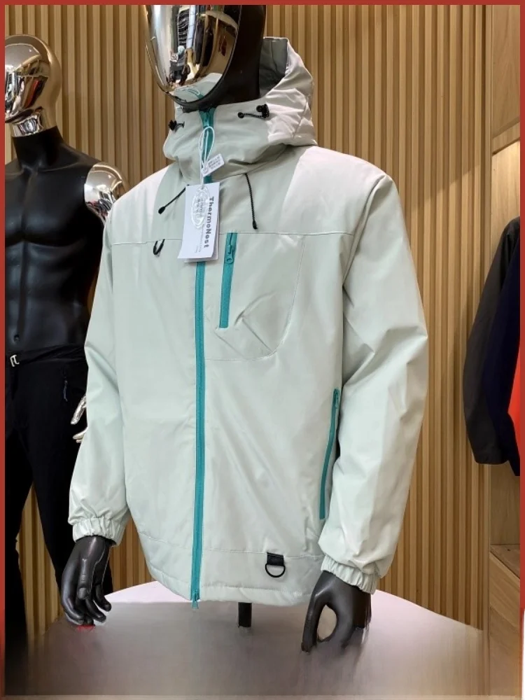 Outdoor Casual Thiened Commuting Windproof Warm Hooded Men's down Jaet Zipper Design Polyester Fiber Youth Trend
Outdoor Casual Thiened Commuting Windproof Warm Hooded Men's down Jaet Zipper Design Polyester Fiber Youth Trend