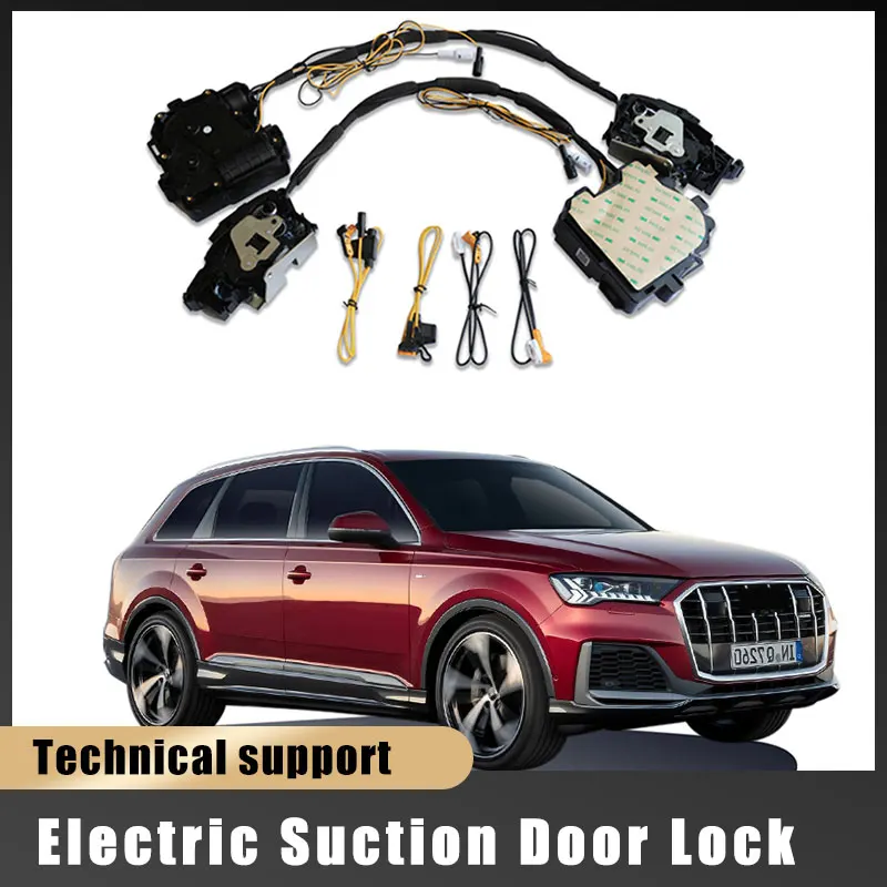 Smart Auto Electric Suction Door Lock for Audi Q7 Automatic Soft Close Door Super Silence Car Vehicle Door
Smart Auto Electric Suction Door Lock for Audi Q7 Automatic Soft Close Door Super Silence Car Vehicle Door
