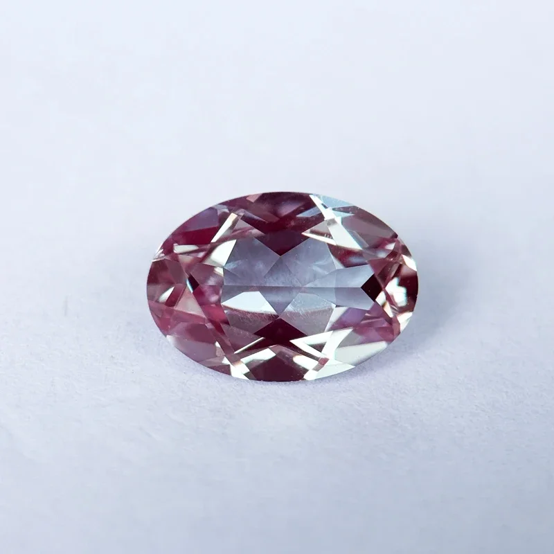 Oval Shape Alexandrite Lab Grown Gemstone Color Changing Stone with Certificate DIY Chamrs Ring Necklace Earrings Main Materials
Oval Shape Alexandrite Lab Grown Gemstone Color Changing Stone with Certificate DIY Chamrs Ring Necklace Earrings Main Materials