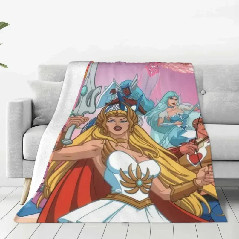 Плед SheRa Princess of Power в стиле аниме, мягкий пушистый плед для кровати, зимний, для любителей мультфильмов и приключений
Плед SheRa Princess of Power в стиле аниме, мягкий пушистый плед для кровати, зимний, для любителей мультфильмов и приключений