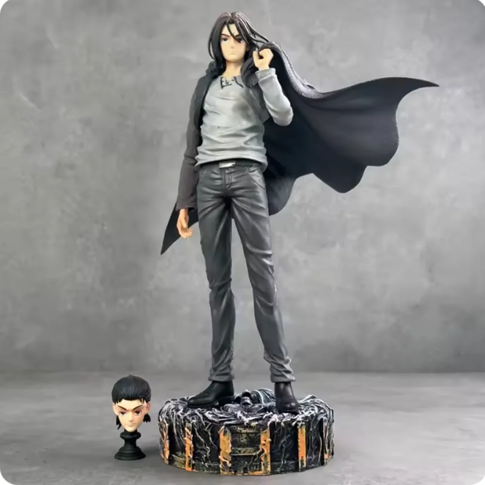 28cm Attack On Titan Gk Chikara Eren Jaeger Double Headed Statue PVC Action Figure Anime Figure Model Toys Collection Doll Gift
28cm Attack On Titan Gk Chikara Eren Jaeger Double Headed Statue PVC Action Figure Anime Figure Model Toys Collection Doll Gift